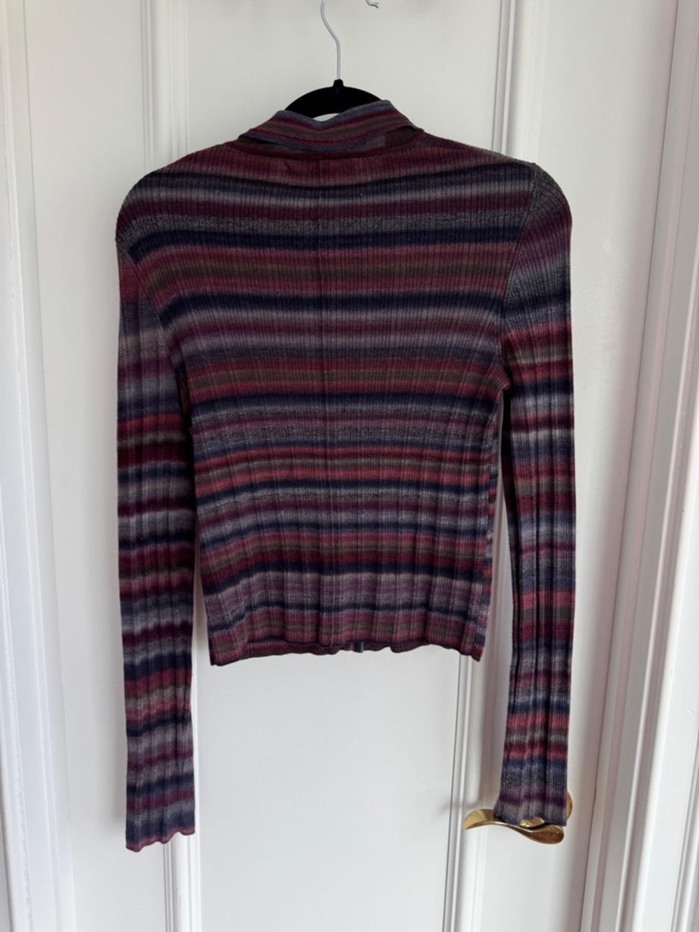 Ribbed Polo Cardigan in Lavender Combo
RE/DONE - Picture 6 of 6